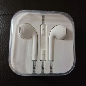 Brand new white headphones.
